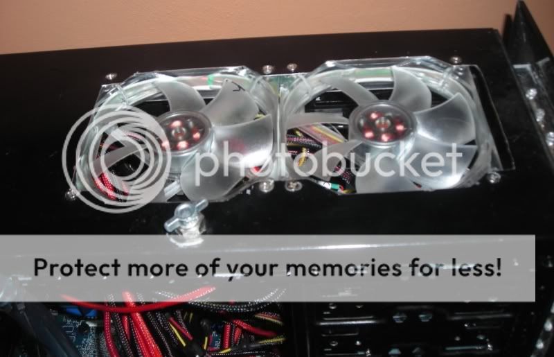 How to mount radiator in top of case?