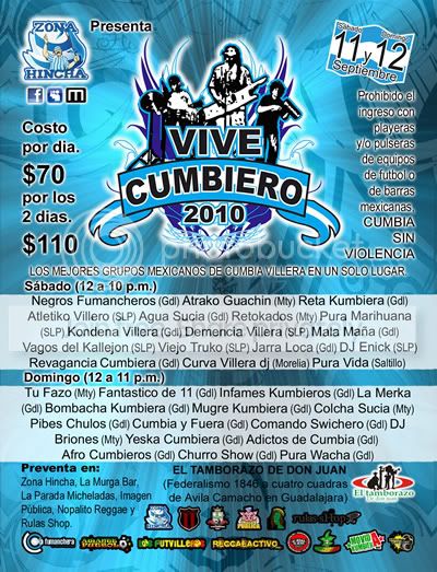 FLYER VIVE CUMBIERO